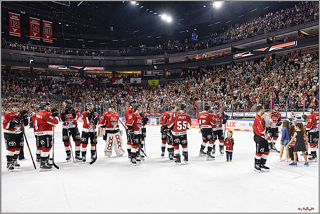 PENNY DEL 1. Koelner Haie - ERC Ingolstadt; Koeln, 17.09.2023