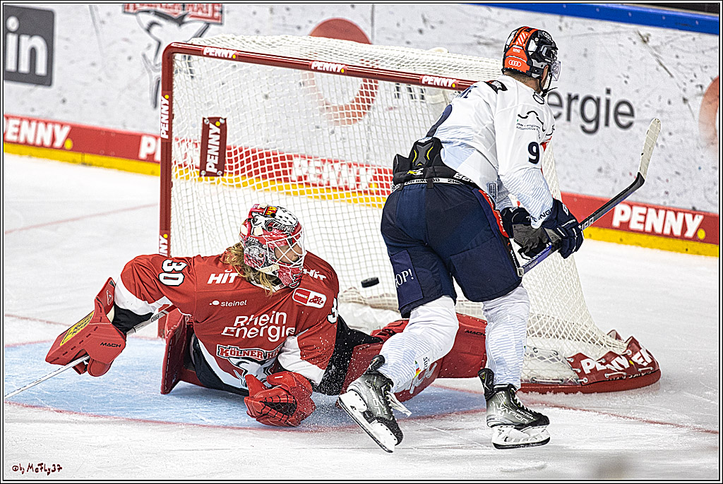 PENNY DEL 1. Koelner Haie - ERC Ingolstadt; Koeln, 17.09.2023