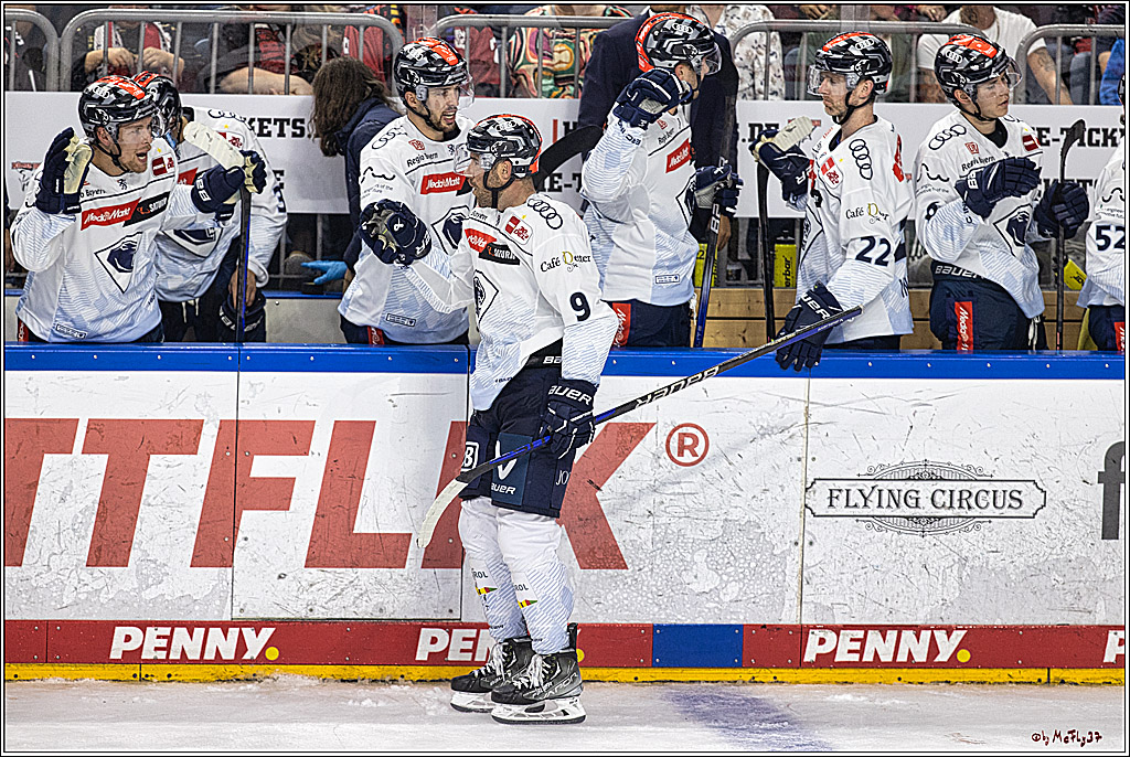 PENNY DEL 1. Koelner Haie - ERC Ingolstadt; Koeln, 17.09.2023