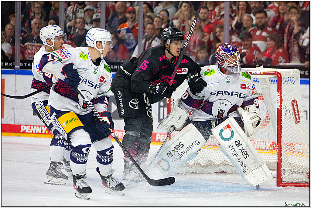 PENNY DEL; Koelner Haie- Eisbaeren Berlin; Koeln, 06.10.2023