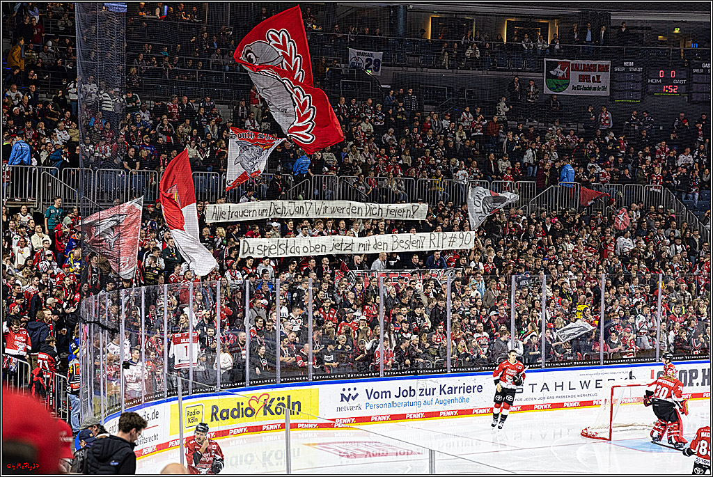 PENNY DEL 1. Koelner Haie - Schwenninger Wild Wings; Koeln, 25.10.2023