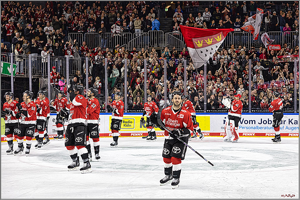 PENNY DEL 1. Koelner Haie - Schwenninger Wild Wings; Koeln, 25.10.2023