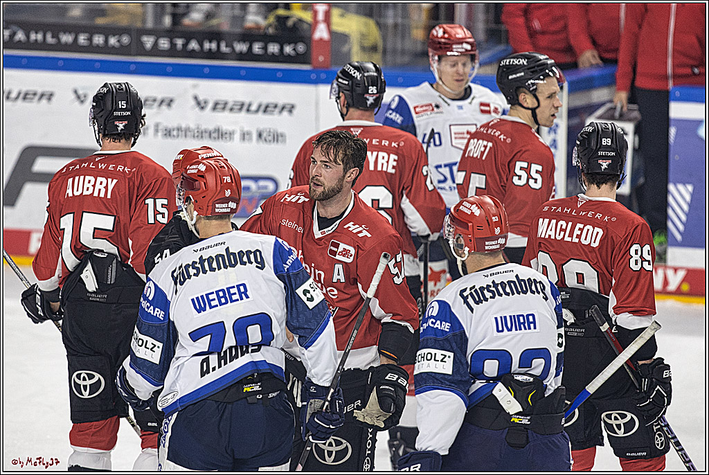 PENNY DEL 1. Koelner Haie - Schwenninger Wild Wings; Koeln, 25.10.2023