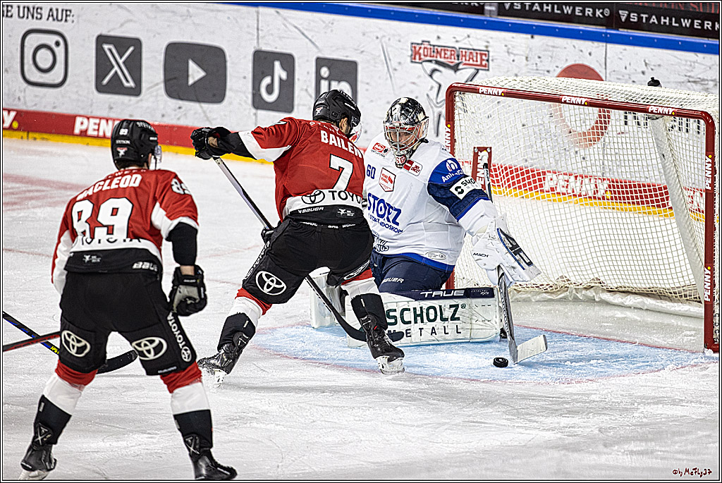 PENNY DEL 1. Koelner Haie - Schwenninger Wild Wings; Koeln, 25.10.2023