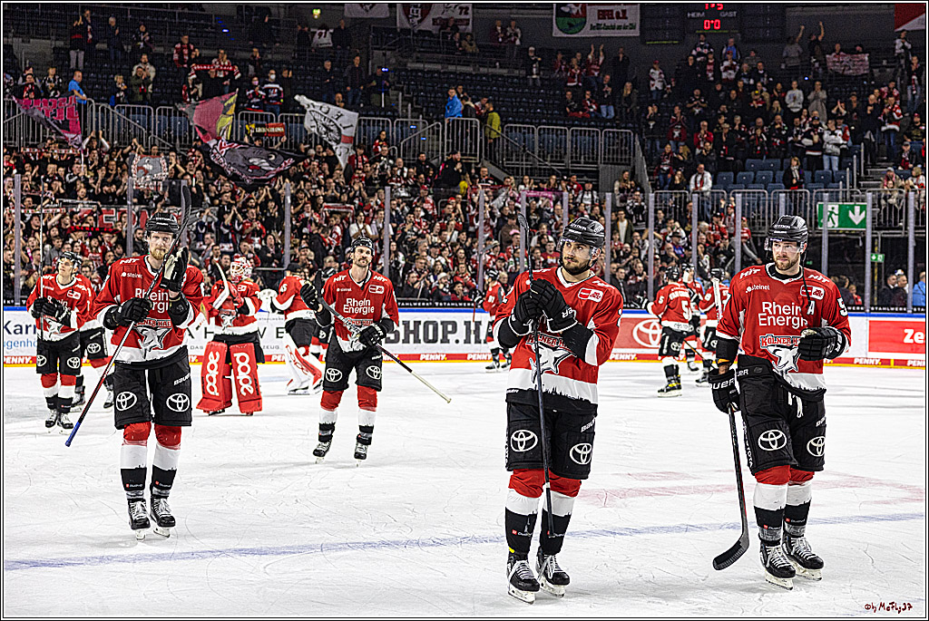 PENNY DEL 1. Koelner Haie - Red Bull Muenchen; Koeln, 27.10.2023