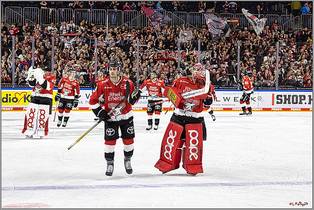 PENNY DEL 1. Koelner Haie - Red Bull Muenchen; Koeln, 27.10.2023