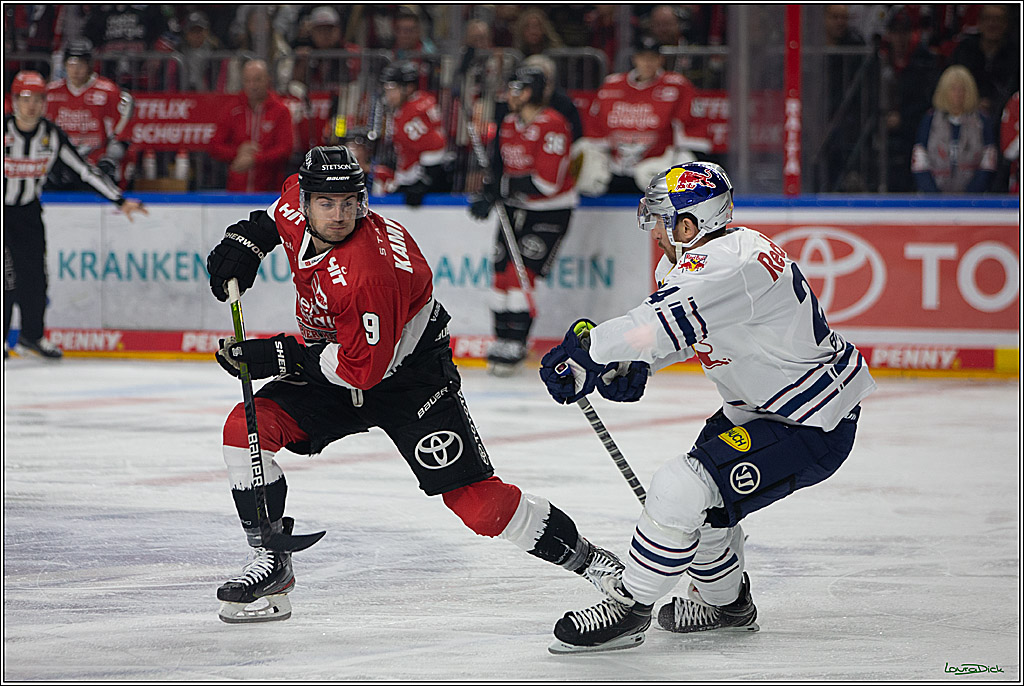 PENNY DEL; Koelner Haie- EHC RedBull Muenchen; Koeln, 27.10.2023