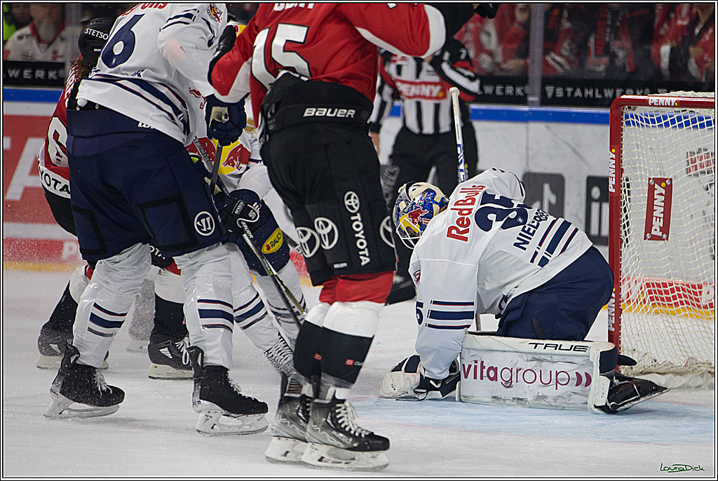 PENNY DEL; Koelner Haie- EHC RedBull Muenchen; Koeln, 27.10.2023