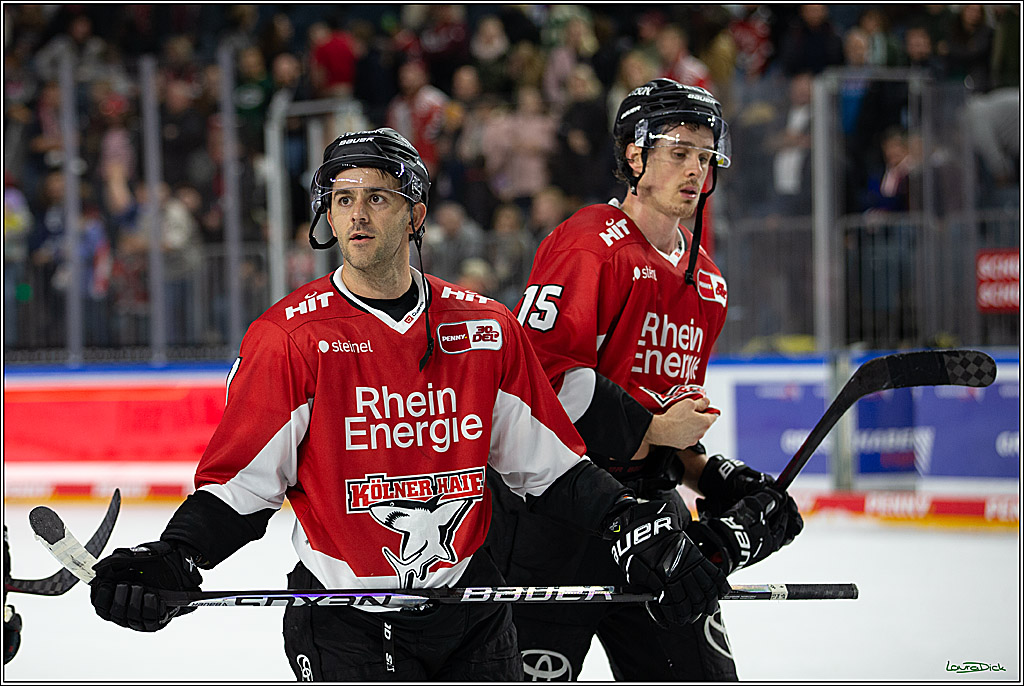 PENNY DEL; Koelner Haie- EHC RedBull Muenchen; Koeln, 27.10.2023