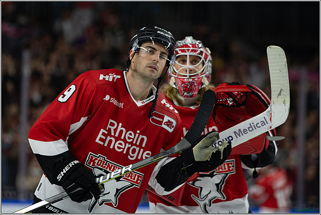 PENNY DEL; Koelner Haie- EHC RedBull Muenchen; Koeln, 27.10.2023
