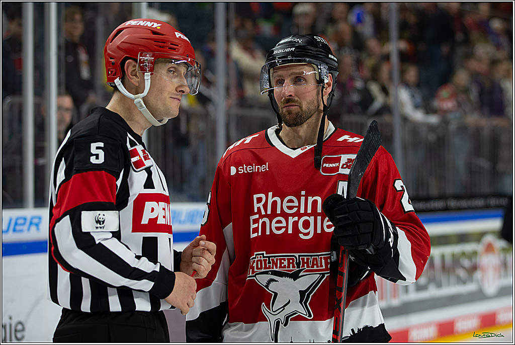 PENNY DEL; Koelner Haie- EHC RedBull Muenchen; Koeln, 27.10.2023