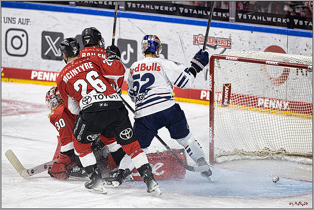 PENNY DEL 1. Koelner Haie - Red Bull Muenchen; Koeln, 27.10.2023