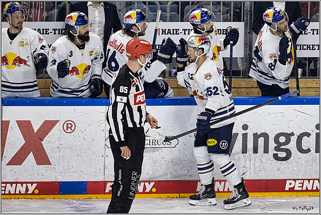 PENNY DEL 1. Koelner Haie - Red Bull Muenchen; Koeln, 27.10.2023