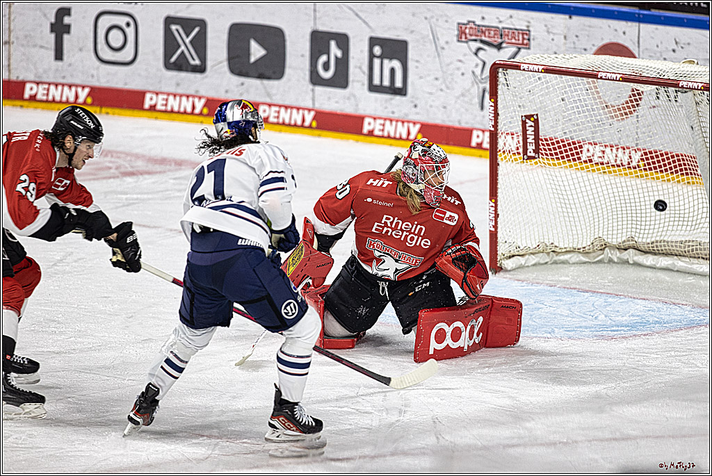 PENNY DEL 1. Koelner Haie - Red Bull Muenchen; Koeln, 27.10.2023