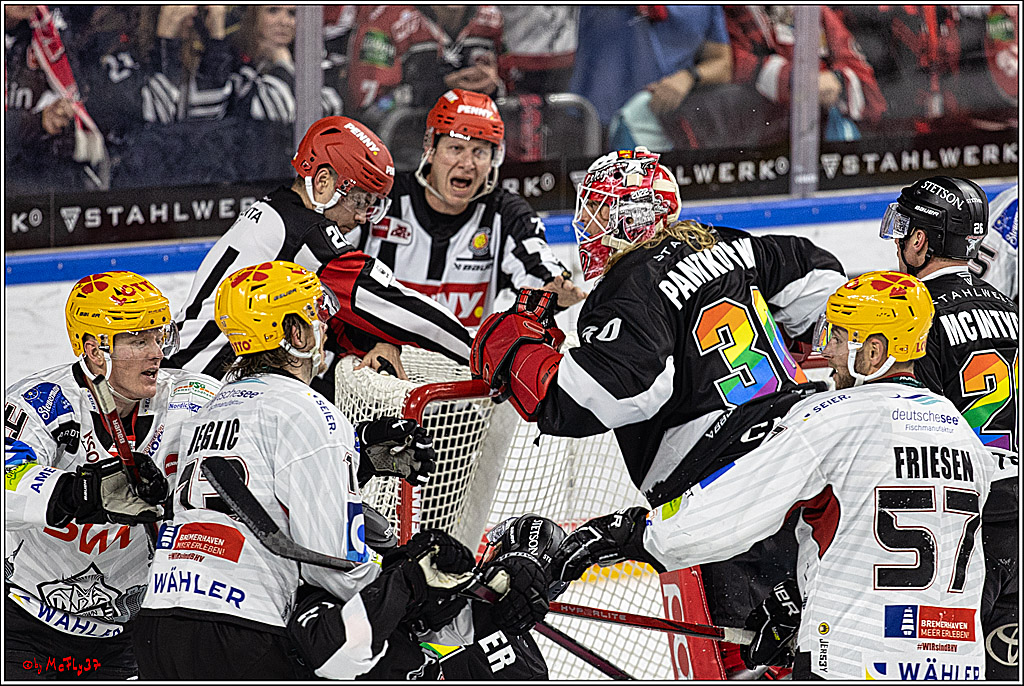 PENNY DEL 1. Koelner Haie - Fischtown Pinguins Bremerhaven; Koeln, 01.11.2023