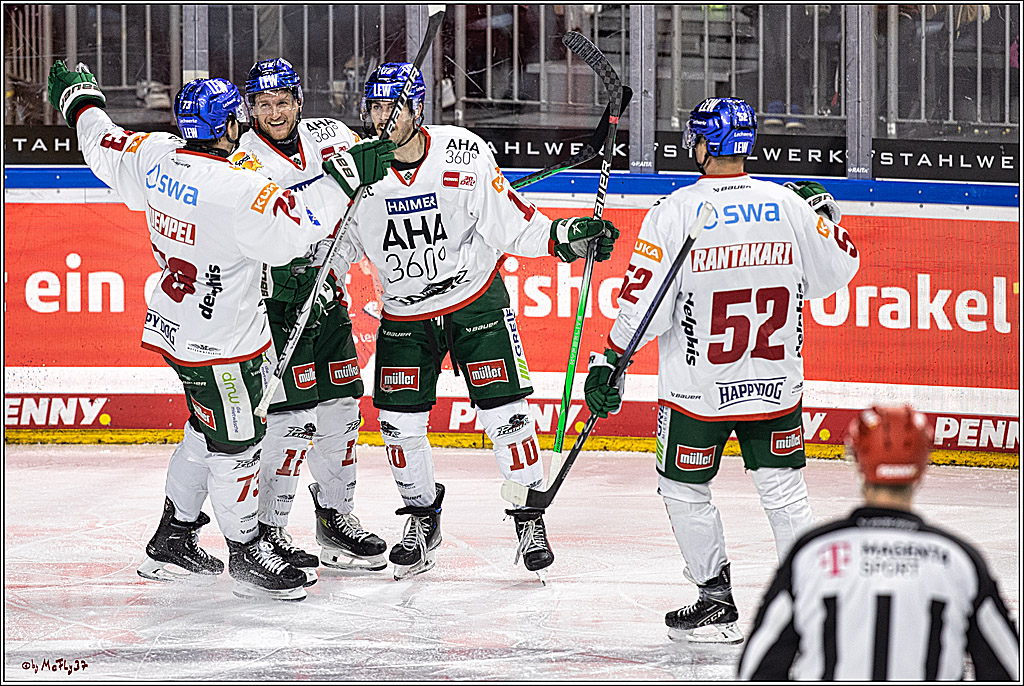 PENNY DEL 1. Koelner Haie - Augsburger Panther; Koeln, 19.11.2023