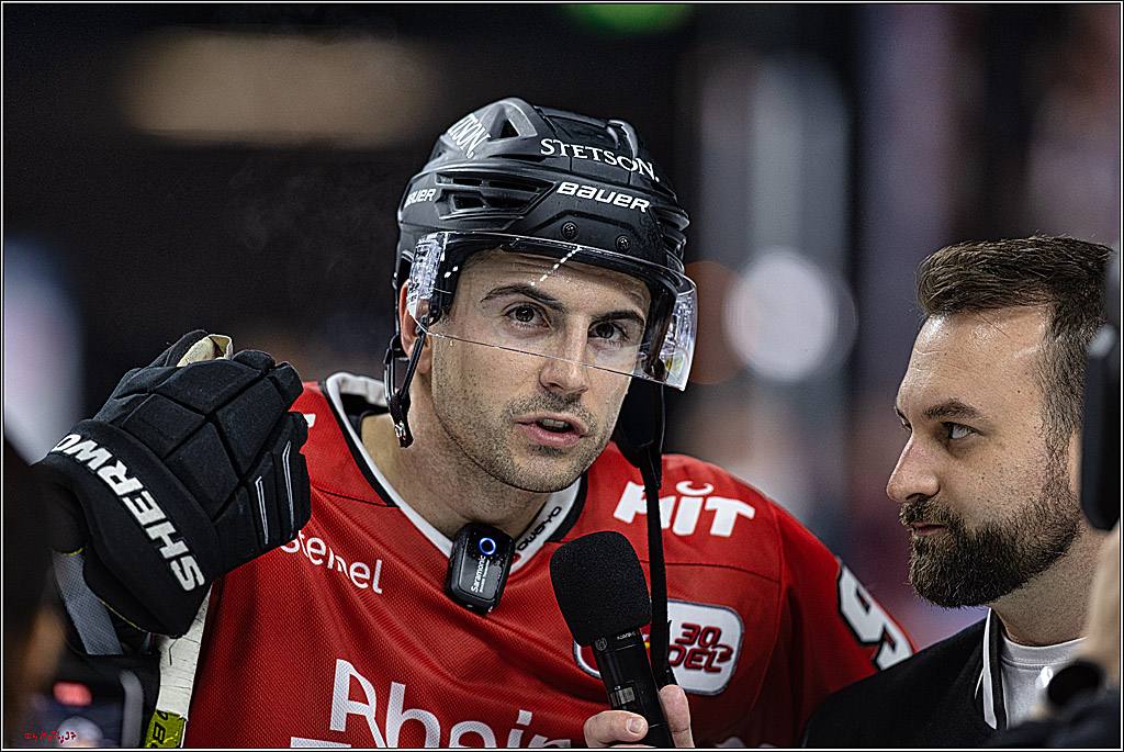 PENNY DEL 1. Koelner Haie - Augsburger Panther; Koeln, 19.11.2023