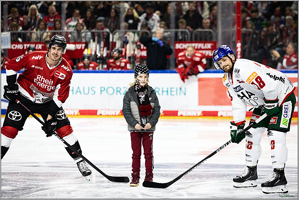 PENNY DEL; Koelner Haie-Augsburger Panthers; Koeln, 19.11.2023