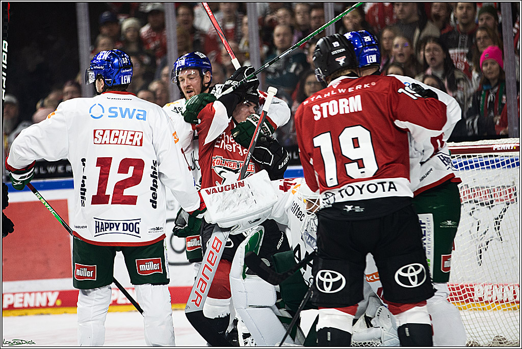 PENNY DEL; Koelner Haie-Augsburger Panthers; Koeln, 19.11.2023