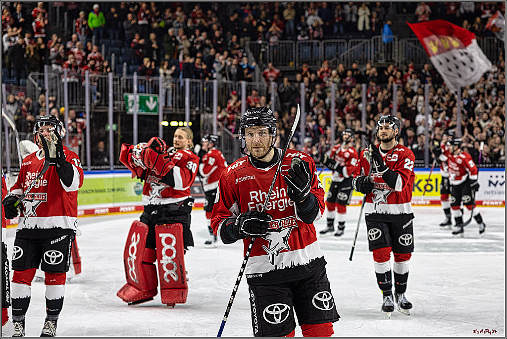 PENNY DEL 1. Koelner Haie - Augsburger Panther; Koeln, 19.11.2023