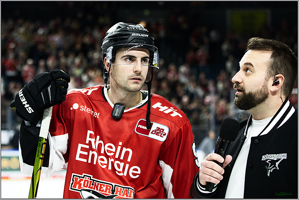 PENNY DEL; Koelner Haie-Augsburger Panthers; Koeln, 19.11.2023