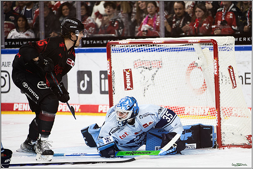 PENNY DEL; Koelner Haie-Straubing Tigers; Koeln, 24.11.2023