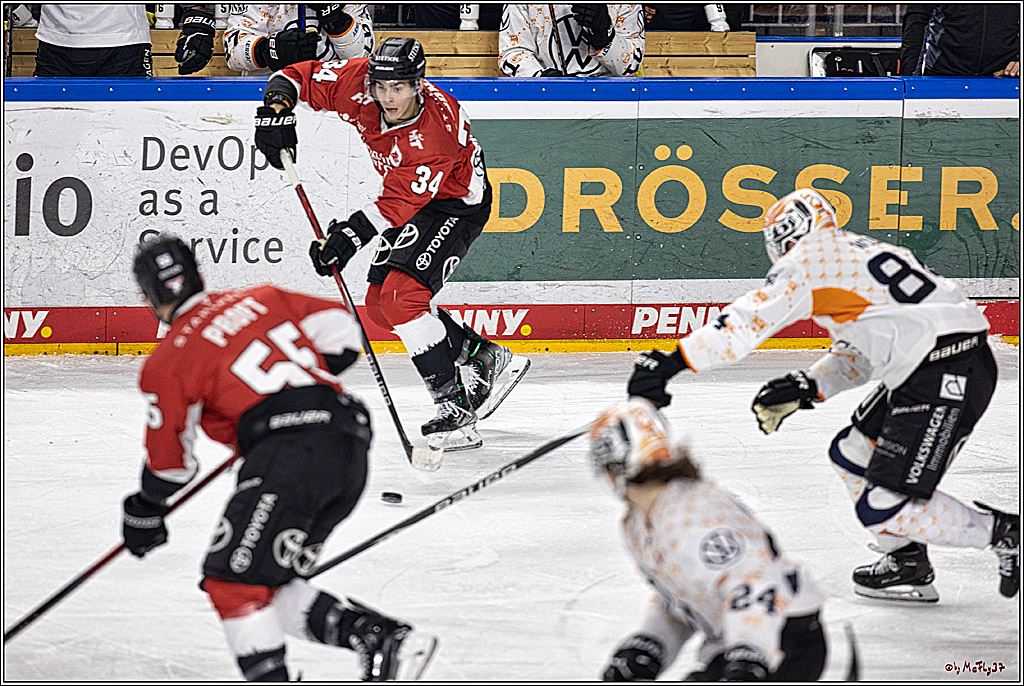 PENNY DEL 1. Koelner Haie - Grizzlys Wolfsburg; Koeln, 28.11.2023