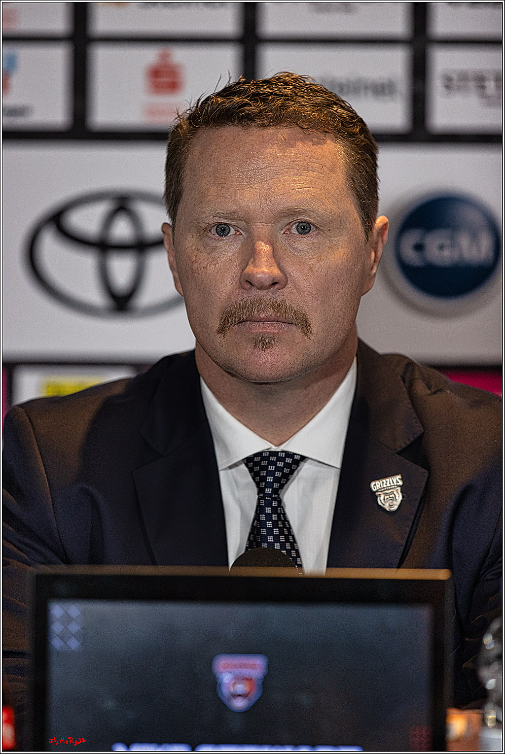 PENNY DEL 1. Koelner Haie - Grizzlys Wolfsburg; Koeln, 28.11.2023