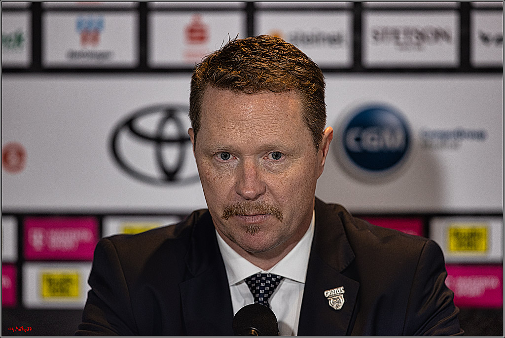 PENNY DEL 1. Koelner Haie - Grizzlys Wolfsburg; Koeln, 28.11.2023