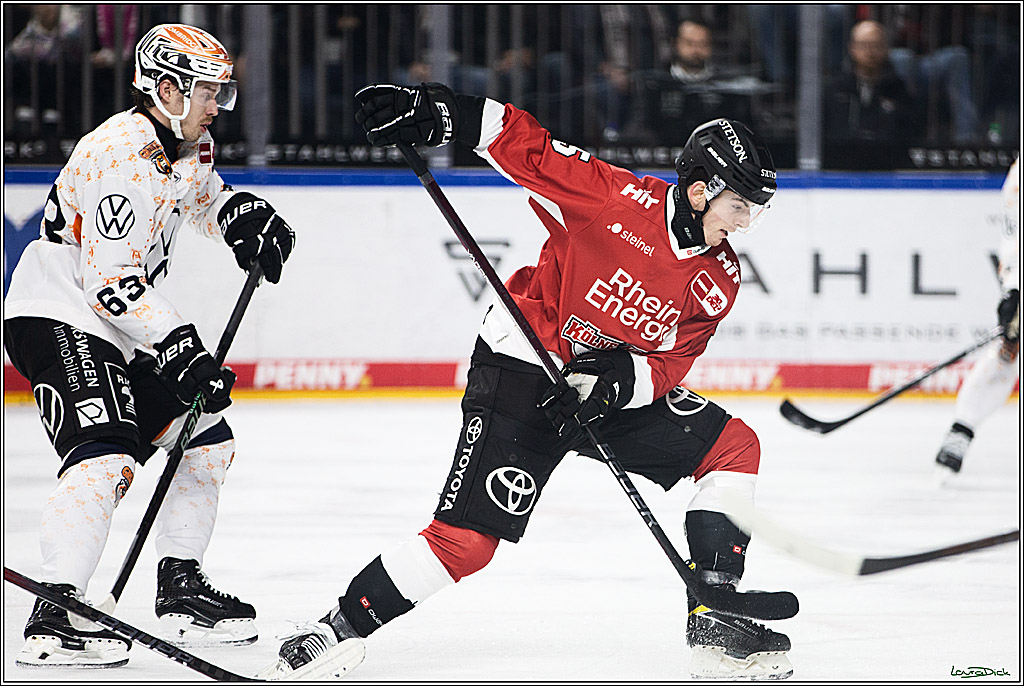 PENNY DEL; Koelner Haie- Grizzly Wolfsburg; Koeln, 28.11.2023