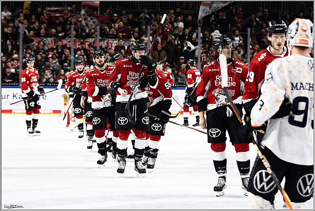 PENNY DEL; Koelner Haie- Grizzly Wolfsburg; Koeln, 28.11.2023