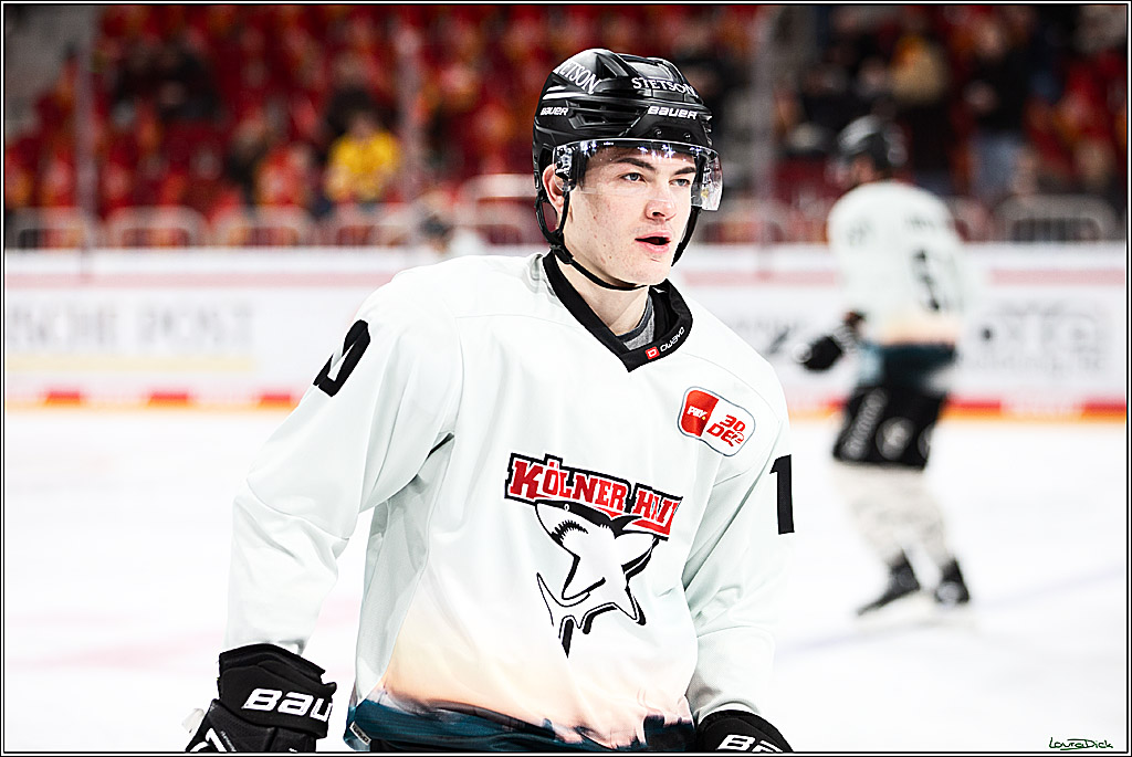 PENNY DEL; Duesseldorfer EG- Koelner Haie; Duesseldorf, 03.12.2023
