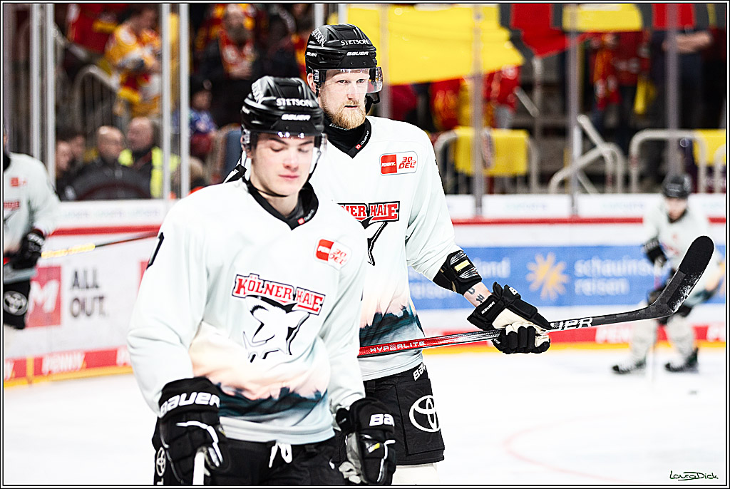 PENNY DEL; Duesseldorfer EG- Koelner Haie; Duesseldorf, 03.12.2023