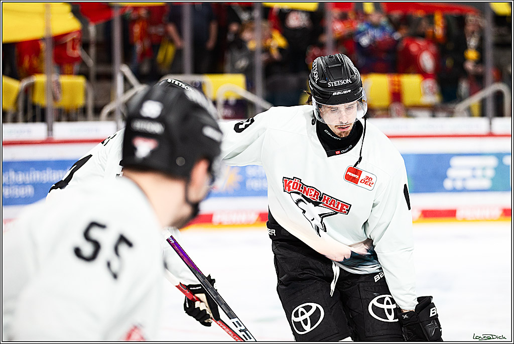 PENNY DEL; Duesseldorfer EG- Koelner Haie; Duesseldorf, 03.12.2023