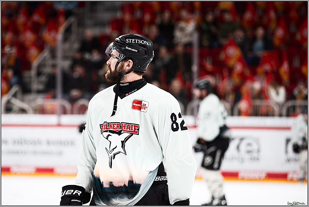 PENNY DEL; Duesseldorfer EG- Koelner Haie; Duesseldorf, 03.12.2023