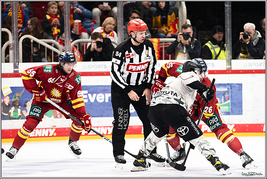 PENNY DEL; Duesseldorfer EG- Koelner Haie; Duesseldorf, 03.12.2023