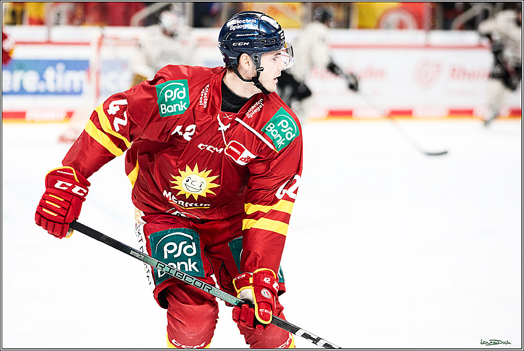 PENNY DEL; Duesseldorfer EG- Koelner Haie; Duesseldorf, 03.12.2023