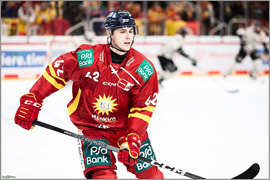 PENNY DEL; Duesseldorfer EG- Koelner Haie; Duesseldorf, 03.12.2023