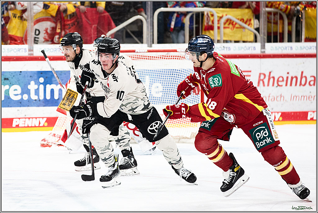 PENNY DEL; Duesseldorfer EG- Koelner Haie; Duesseldorf, 03.12.2023