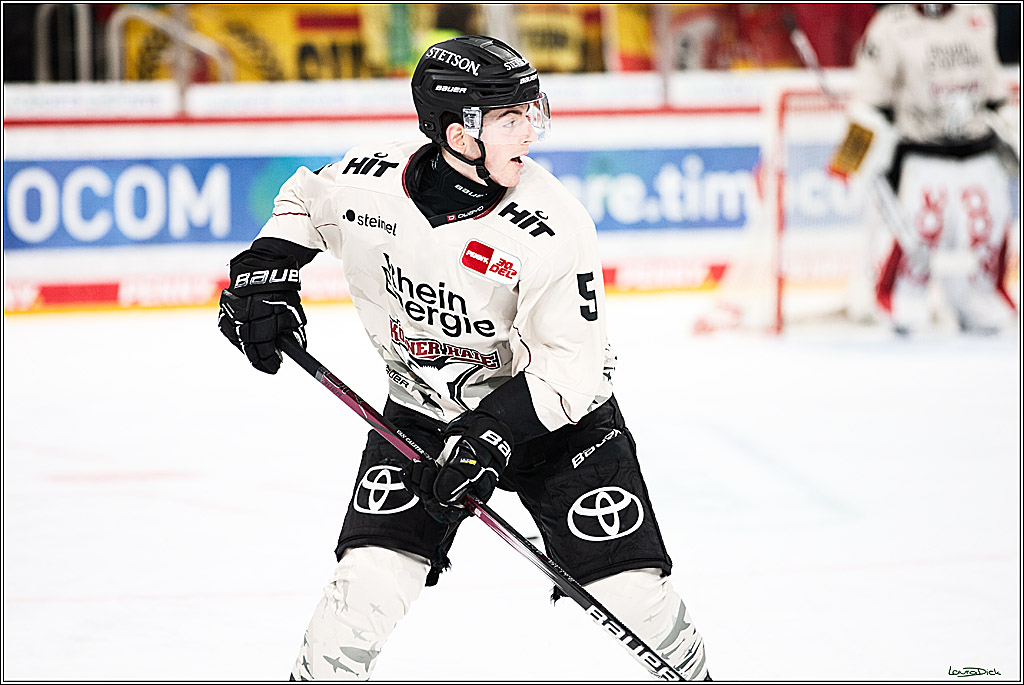 PENNY DEL; Duesseldorfer EG- Koelner Haie; Duesseldorf, 03.12.2023