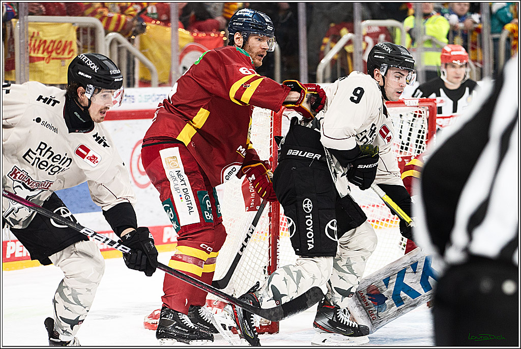 PENNY DEL; Duesseldorfer EG- Koelner Haie; Duesseldorf, 03.12.2023