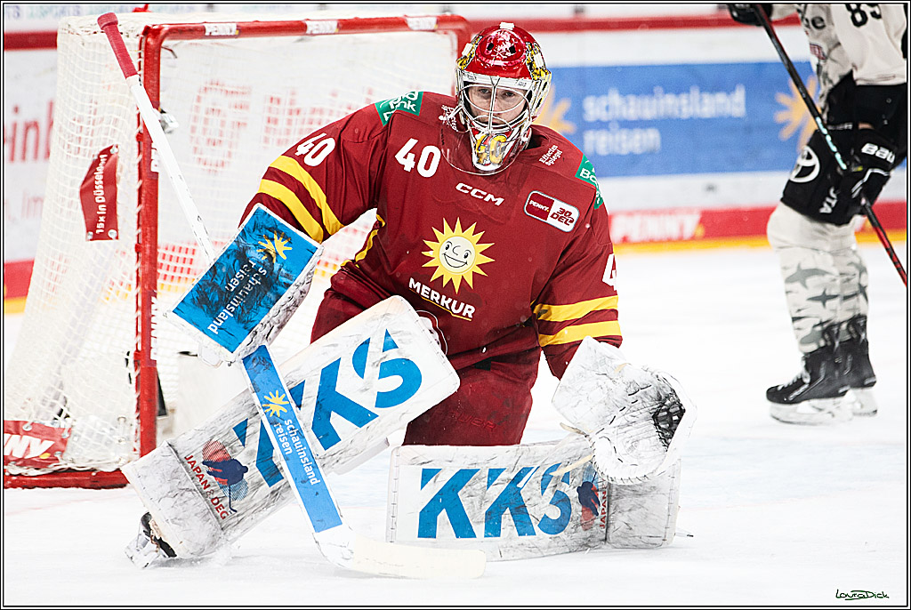 PENNY DEL; Duesseldorfer EG- Koelner Haie; Duesseldorf, 03.12.2023