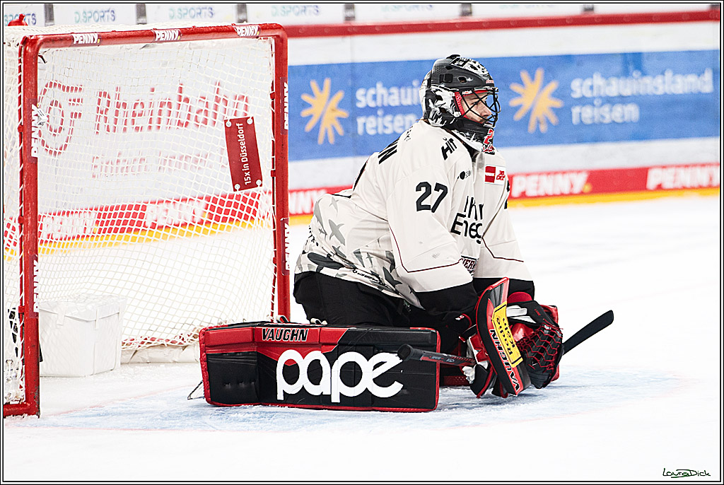 PENNY DEL; Duesseldorfer EG- Koelner Haie; Duesseldorf, 03.12.2023