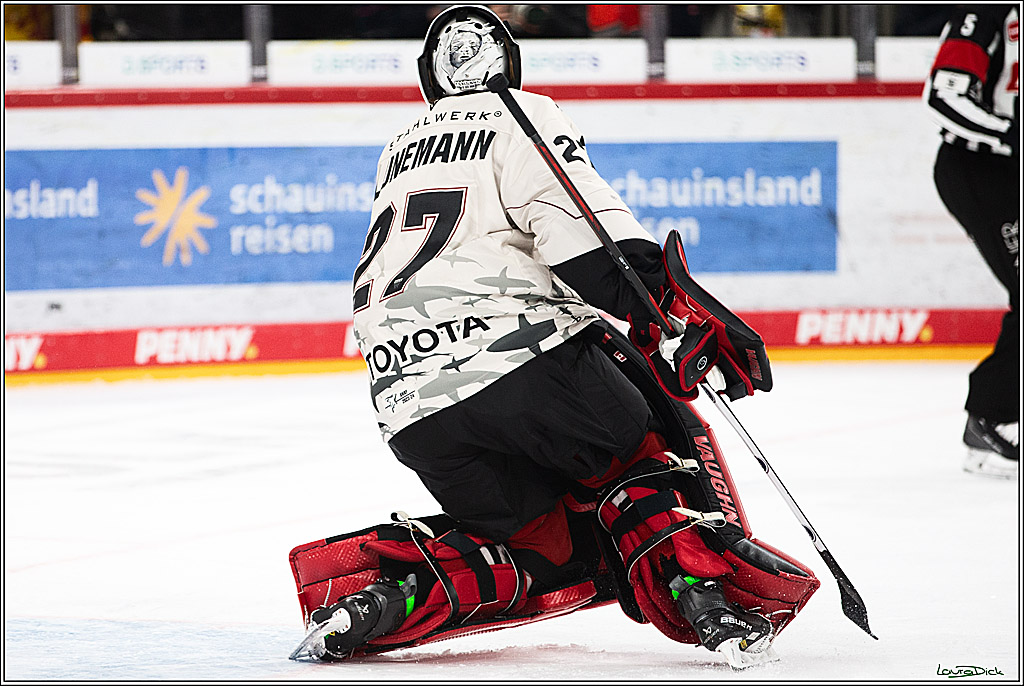 PENNY DEL; Duesseldorfer EG- Koelner Haie; Duesseldorf, 03.12.2023
