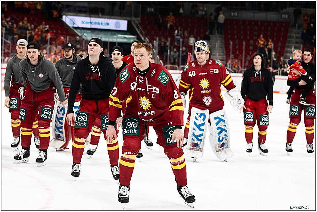 PENNY DEL; Duesseldorfer EG- Koelner Haie; Duesseldorf, 03.12.2023