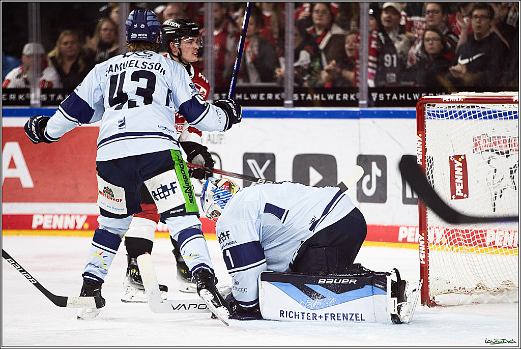 PENNY DEL; Koelner Haie- Straubing Tigers; Koeln, 15.12.2023