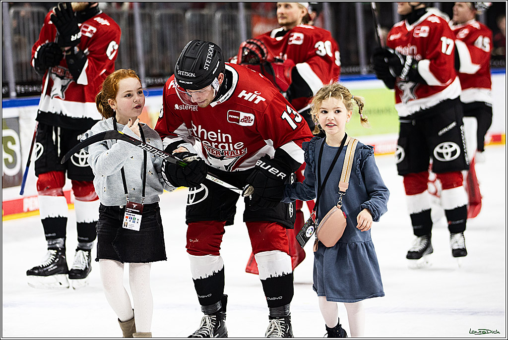 PENNY DEL; Koelner Haie- Straubing Tigers; Koeln, 15.12.2023