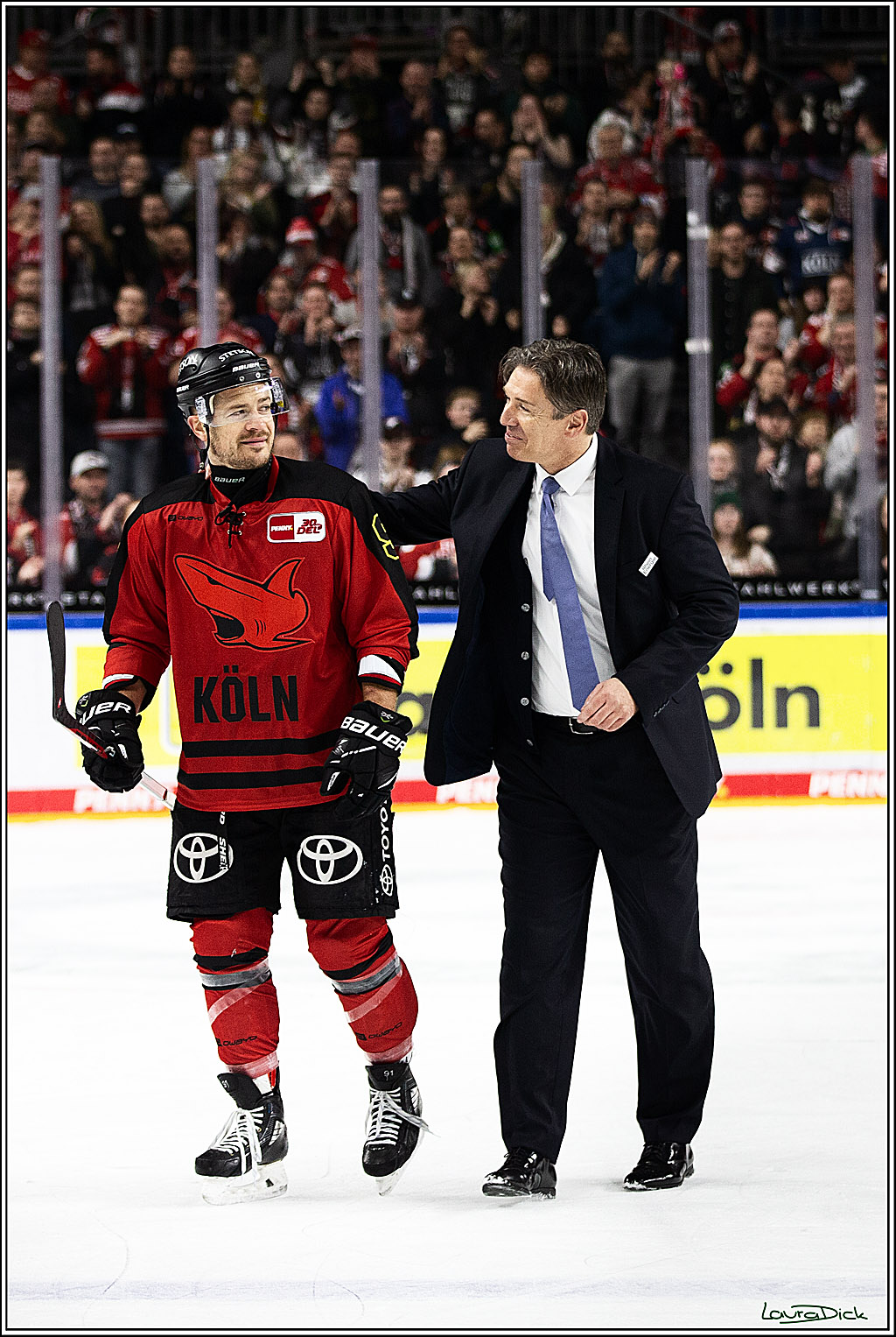 PENNY DEL; Koelner Haie- Nuernberger Ice Tigers; Koeln, 17.12.2023