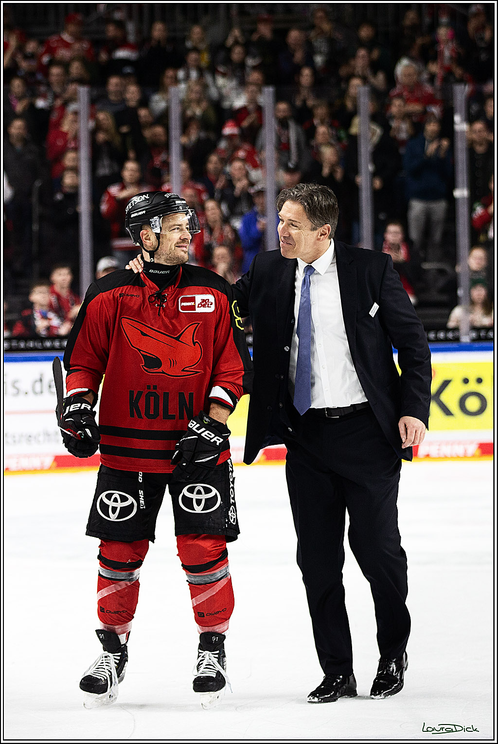 PENNY DEL; Koelner Haie- Nuernberger Ice Tigers; Koeln, 17.12.2023