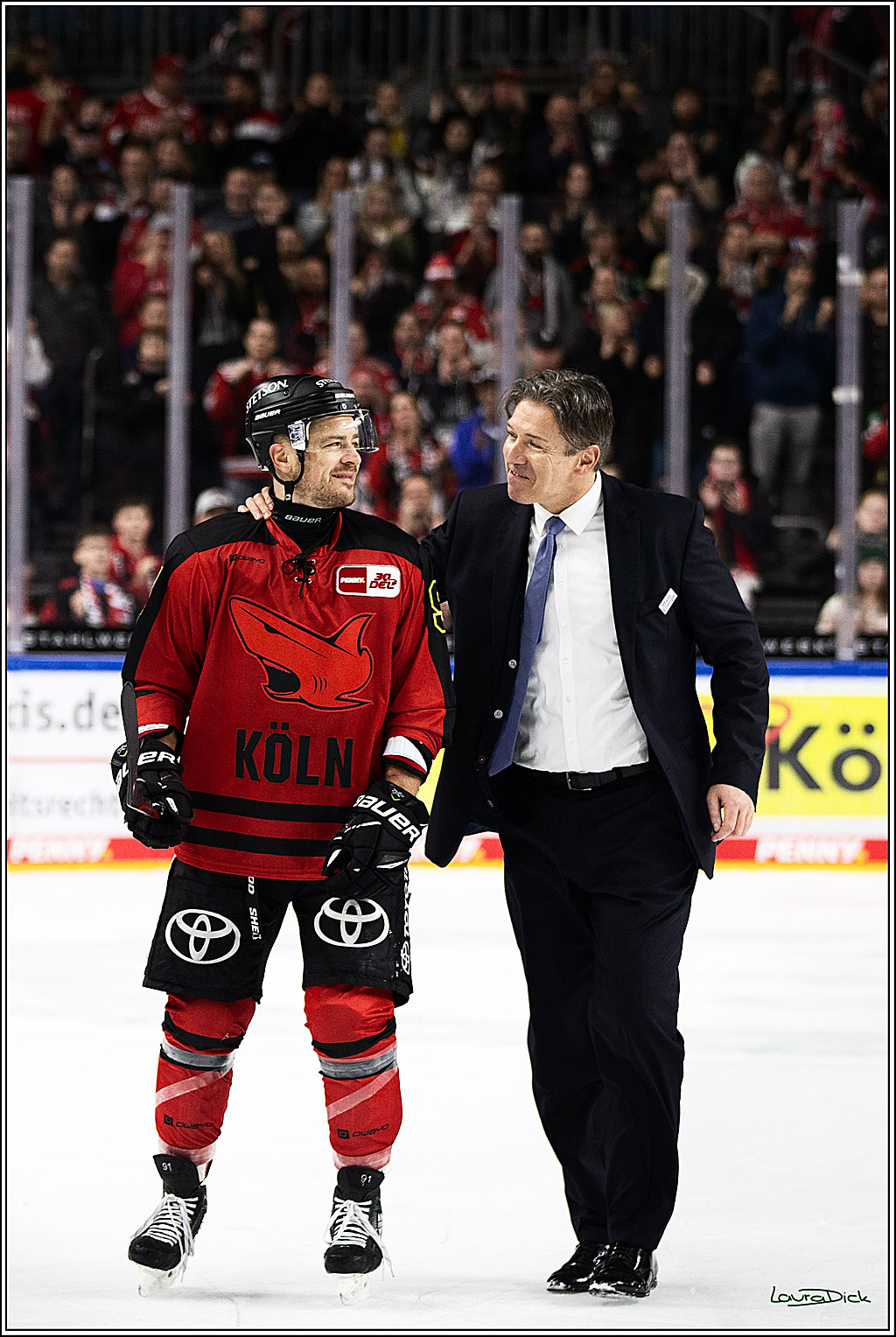 PENNY DEL; Koelner Haie- Nuernberger Ice Tigers; Koeln, 17.12.2023